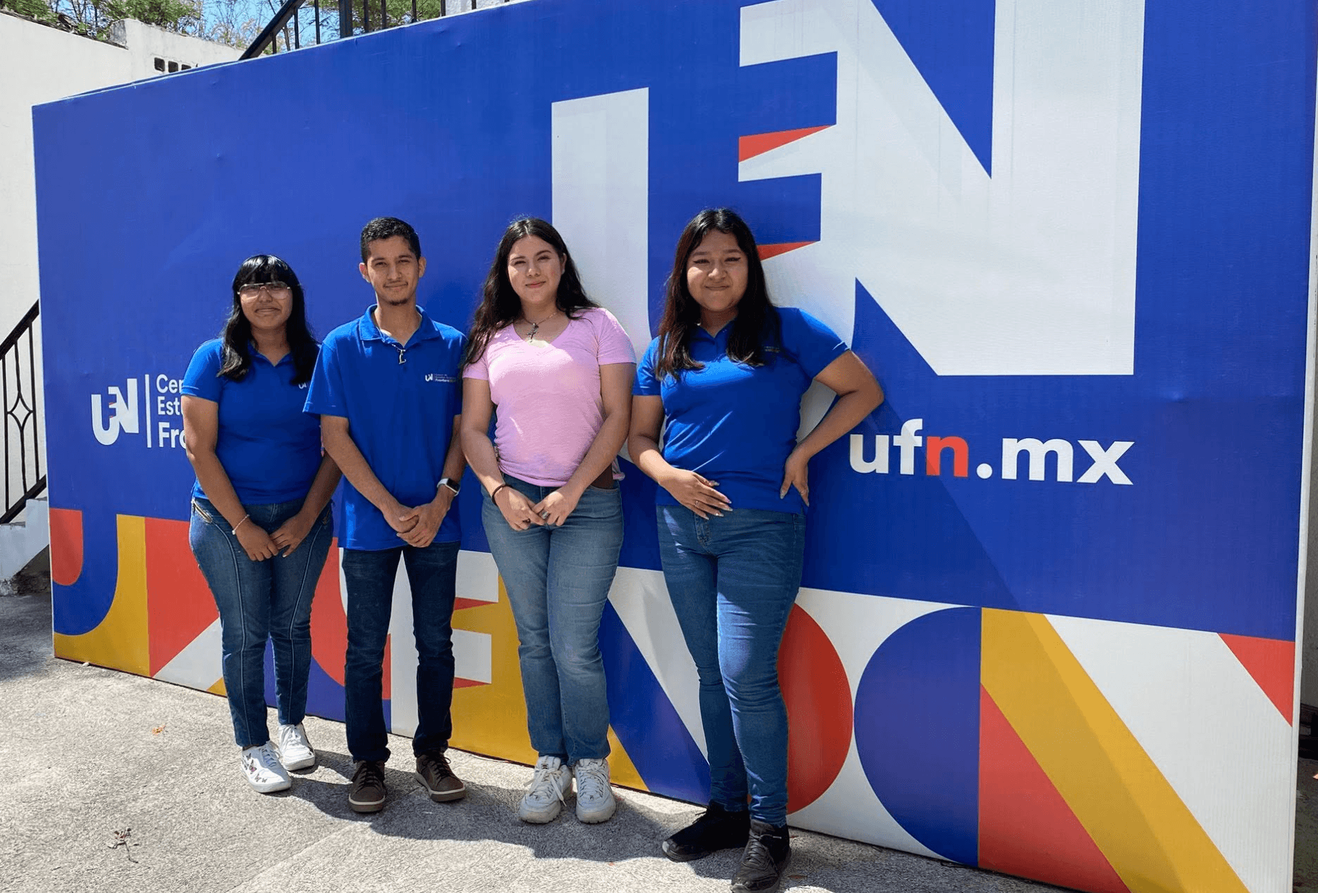 Estudiantes de la Universidad Frontera Norte